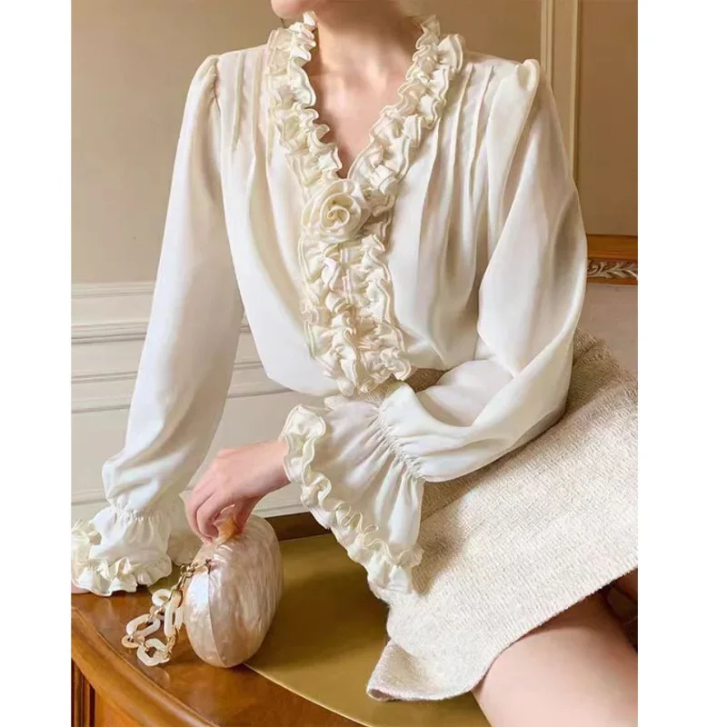 Embroidery Roses - Pop français lourd broderie Rose à
