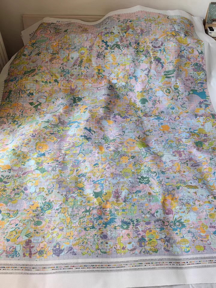 Embroidery Job - ZZ7074 ZZ7068 14CT 16CT imprimé sur