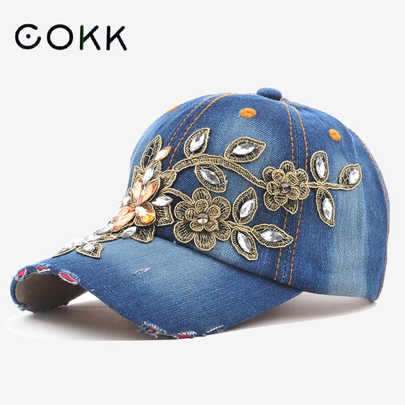 COKK casquette de Baseball fem - Embroidery On Jeans avis et prix