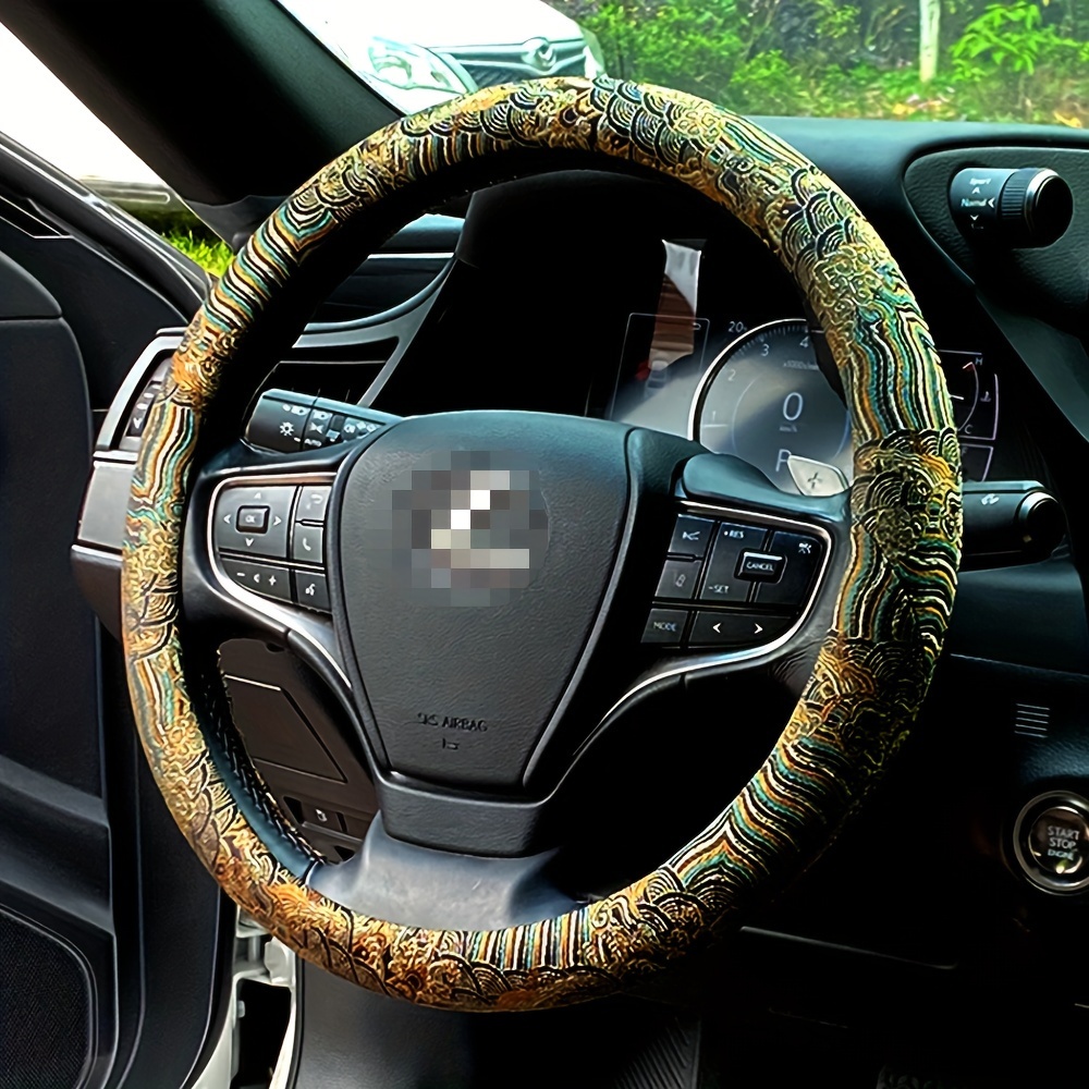 Housse de volant de voiture, b - Embroidery Hub avis et prix