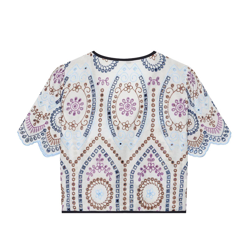 Nlzgmsj 2026 Blouse d'été brod - Embroidery Men Shirt avis et prix