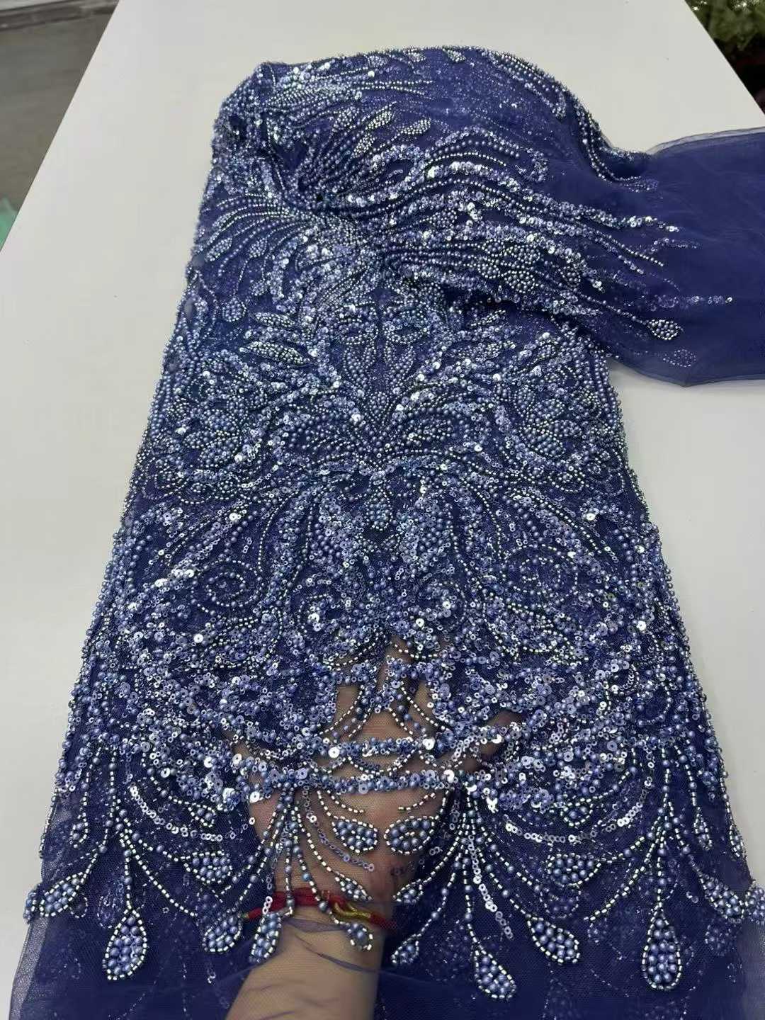 Tissu de luxe exquis et unique - Embroidery Unique Design avis et prix