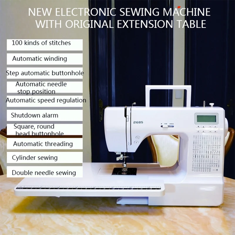 Machine à coudre électrique do - Embroidery Chain Stitch avis et prix