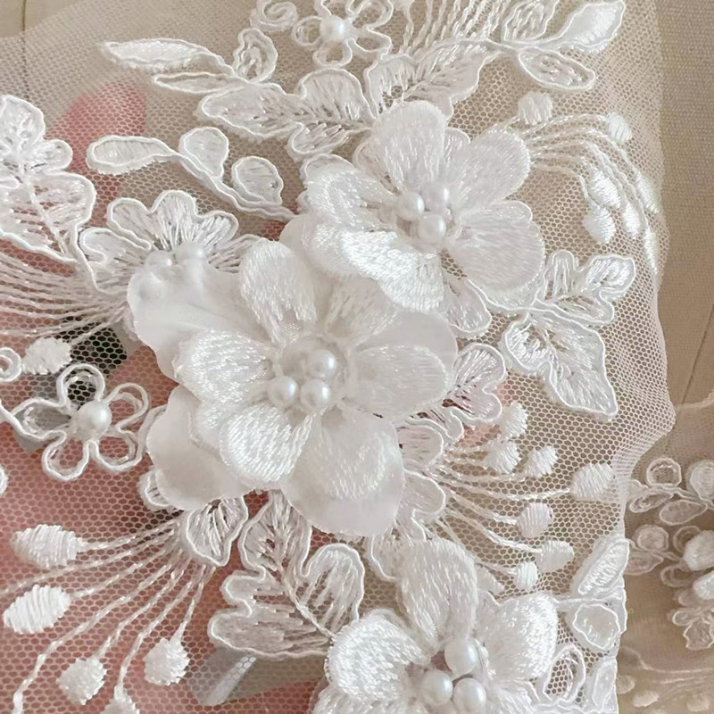 2 pièces = 1 paire, dentelle p - Embroidery Flower Pattern avis et prix