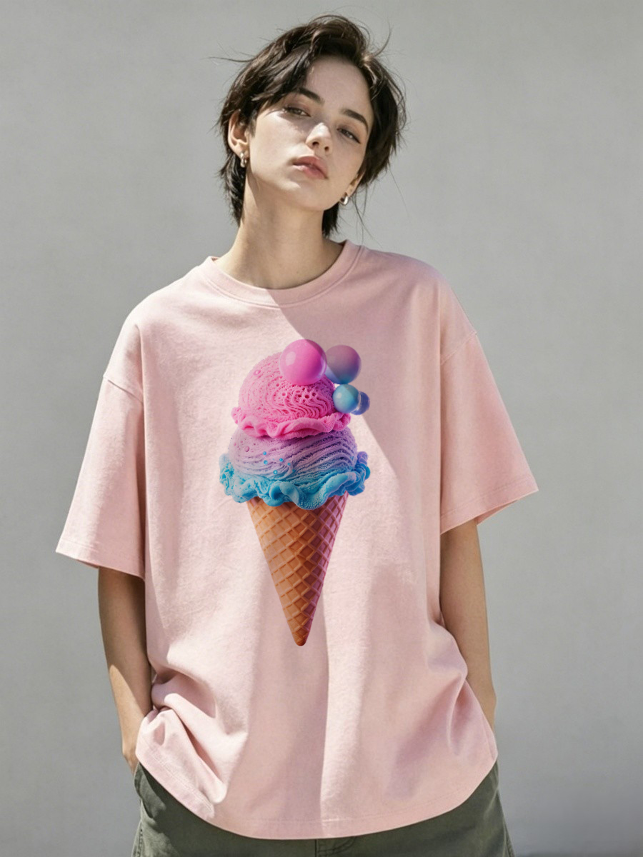 T-shirts pour filles en coton  - Embroidery Chain Stitch avis et prix