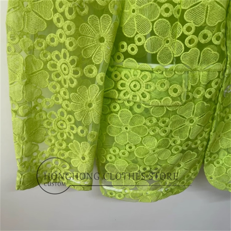 Vêtements pour hommes de scène - Embroidery Yellow avis et prix