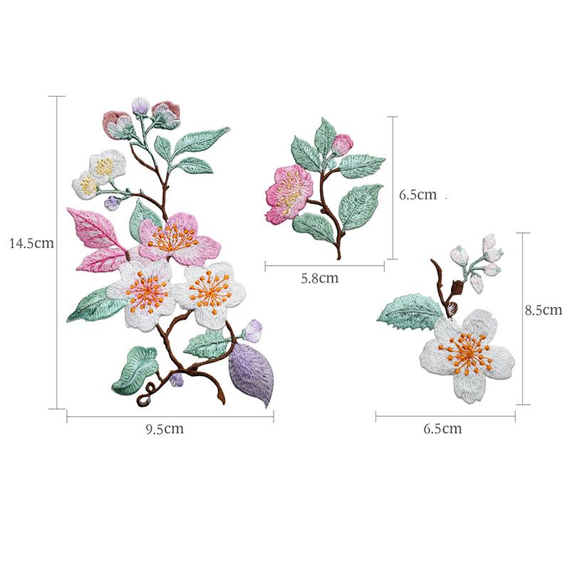 Patch brodé de fleurs élégant  - Embroidery Flower Pattern avis et prix