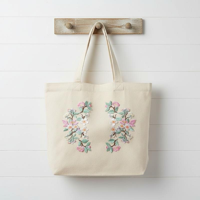 Patch brodé de fleurs élégant  - Embroidery Flower Pattern avis et prix
