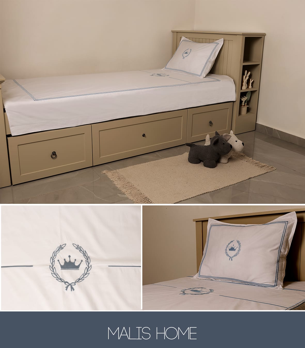 Ensemble de literie Mail's Hom - Embroidery Towel avis et prix