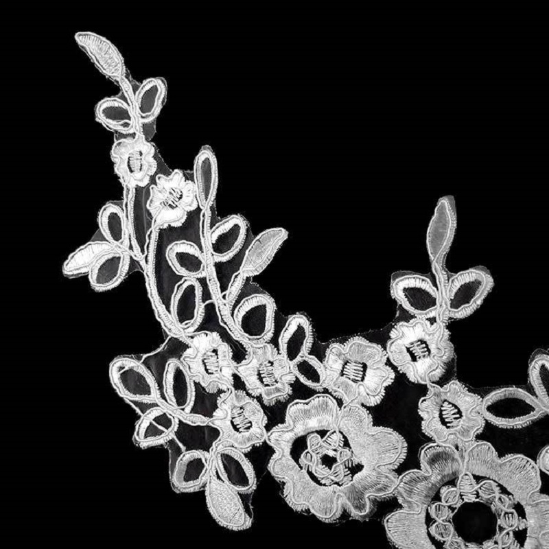 1 paire de broderie sur le mot - Embroidery Flower Pattern avis et prix