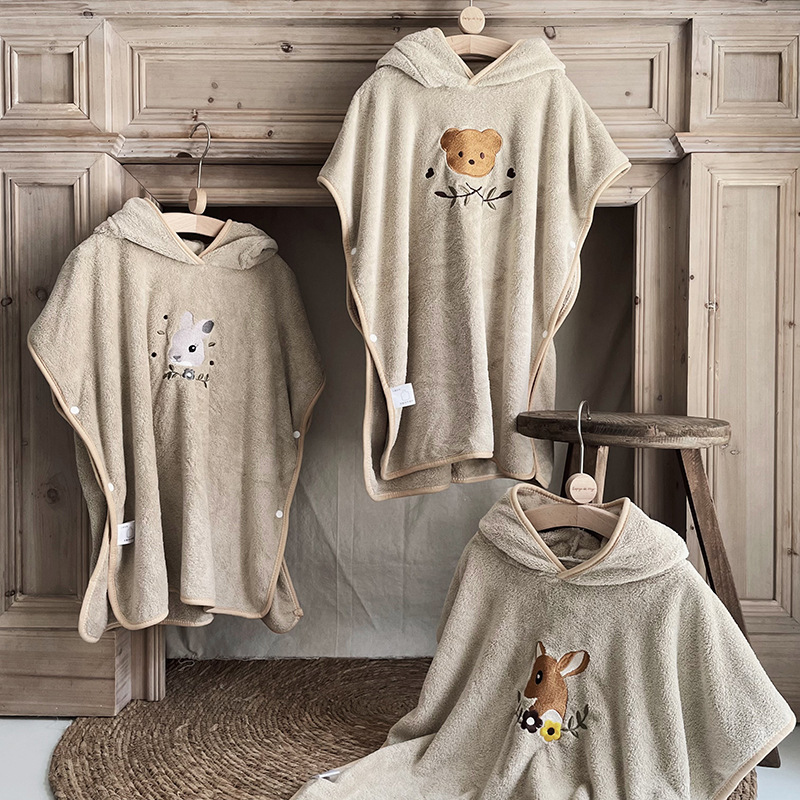 Capes en molleton de corail po - Embroidery Towel avis et prix