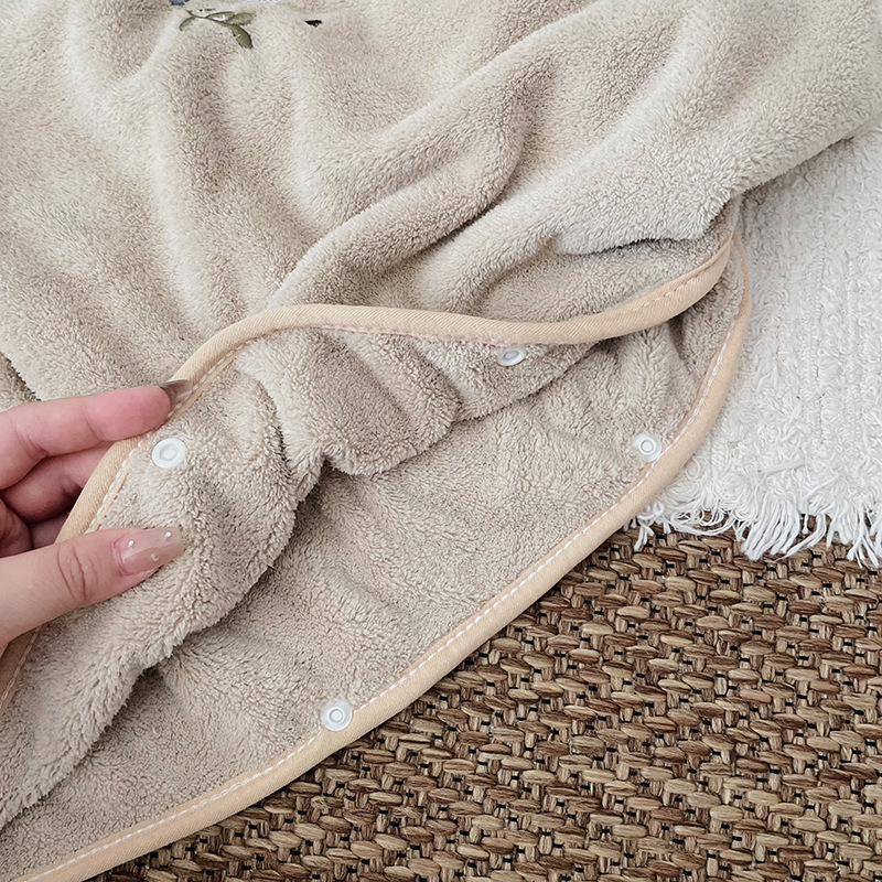Capes en molleton de corail po - Embroidery Towel avis et prix
