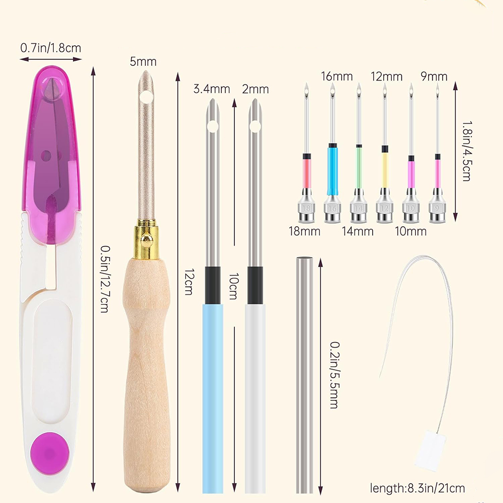 Kit de poinçon réglable pour b - Punch Needle Handle avis et prix