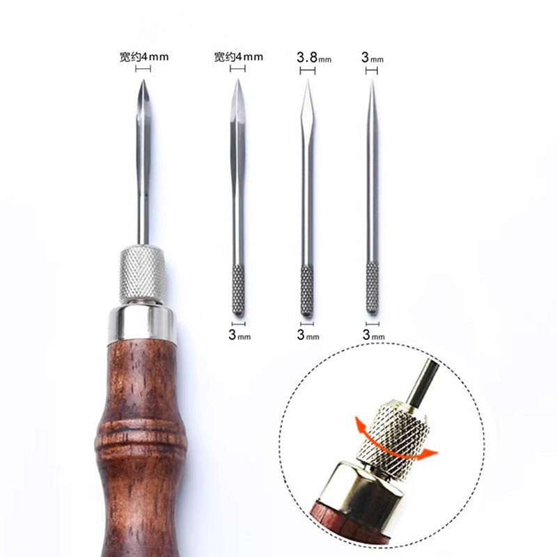 Ensemble de poinçons à cuir 4- - Punch Needle Handle avis et prix