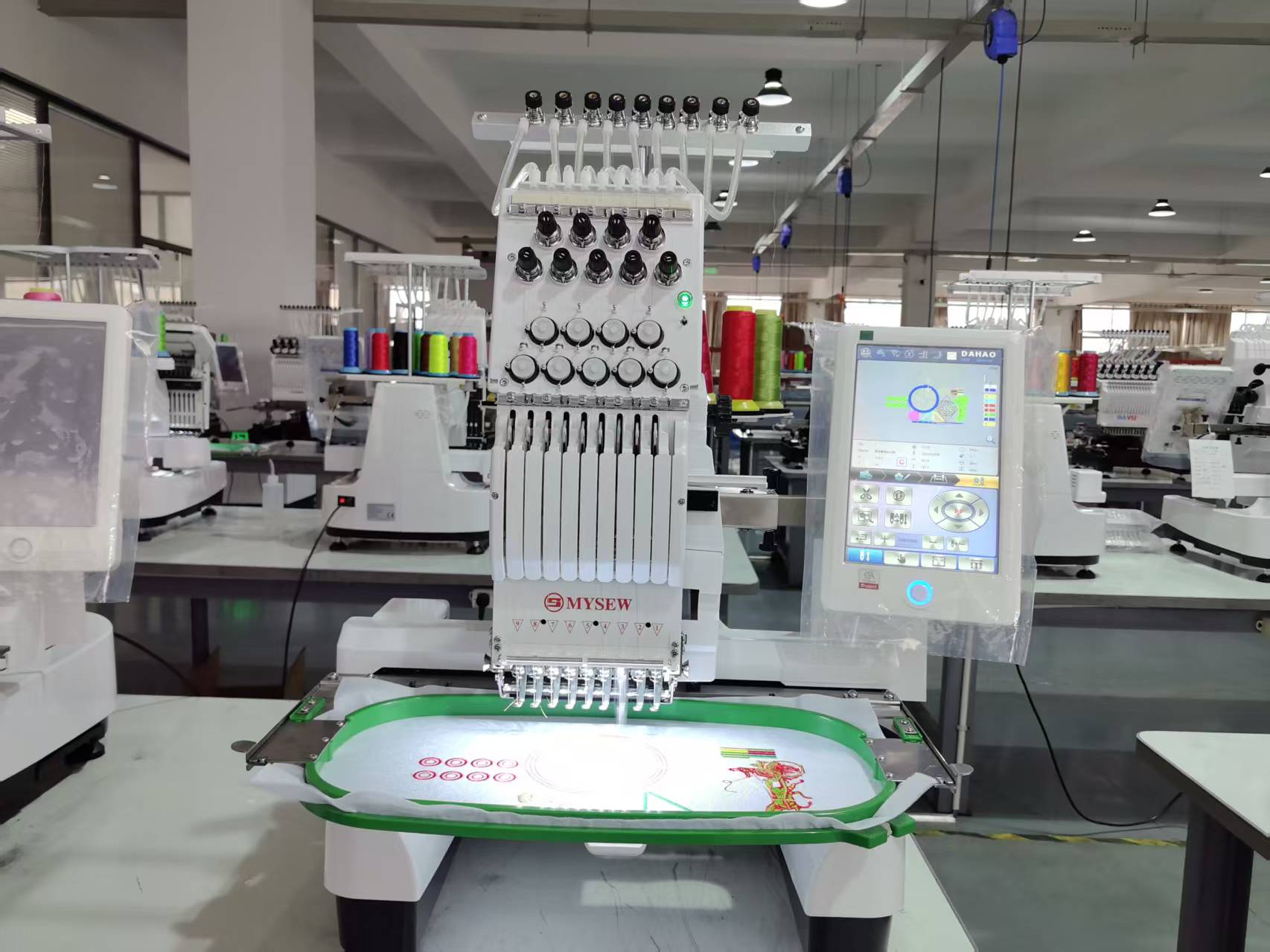 Machine à broder industrielle  - Embroidery Machine avis et prix
