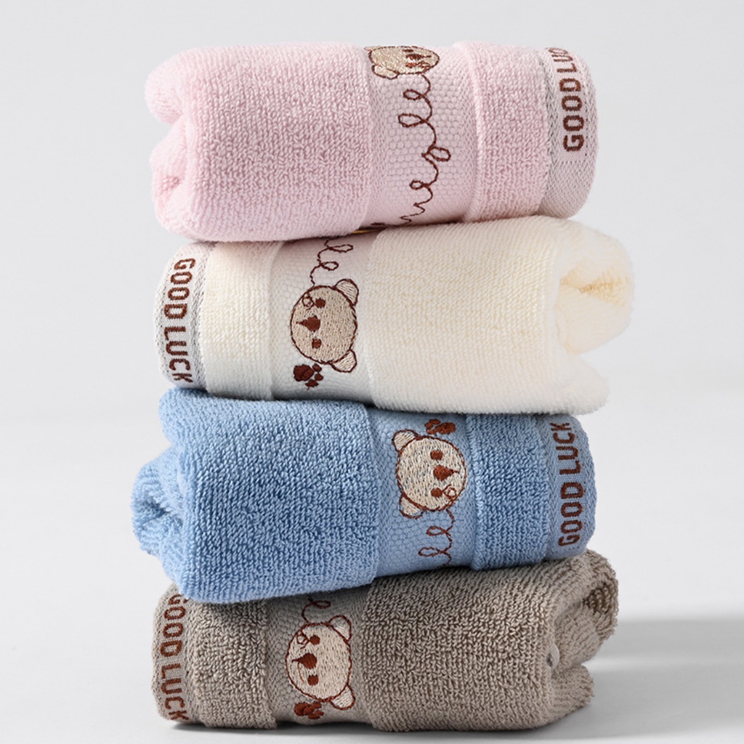 Serviette en coton pour enfant - Embroidery Towel avis et prix