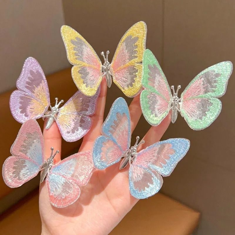 6/12 PIÈCES Broderie Papillon  - Embroidery Hub avis et prix