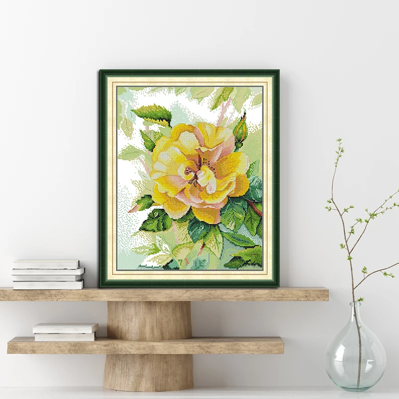 Joy Sunday – Kit de points de  - Embroidery Yellow avis et prix