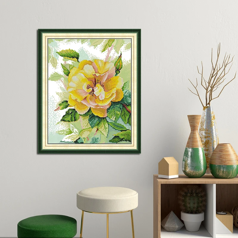 Joy Sunday – Kit de points de  - Embroidery Yellow avis et prix