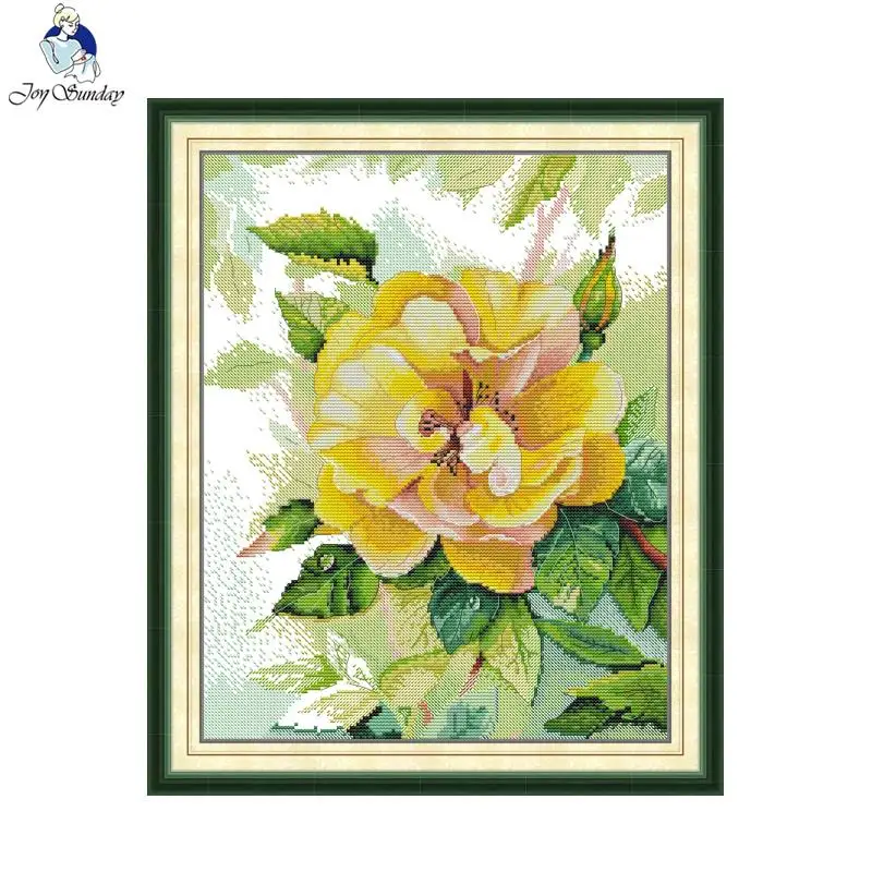 Joy Sunday – Kit de points de  - Embroidery Yellow avis et prix