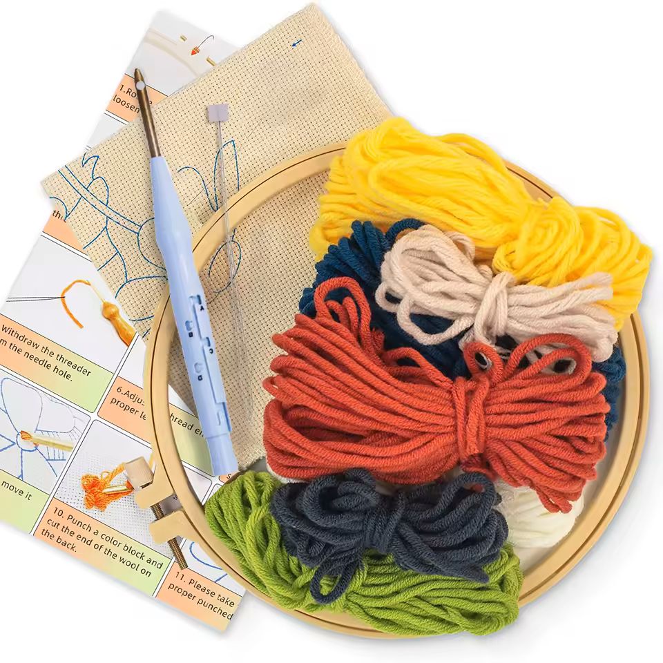 GATYZTORY Kits de broderie au  - Punch Needle Handle avis et prix