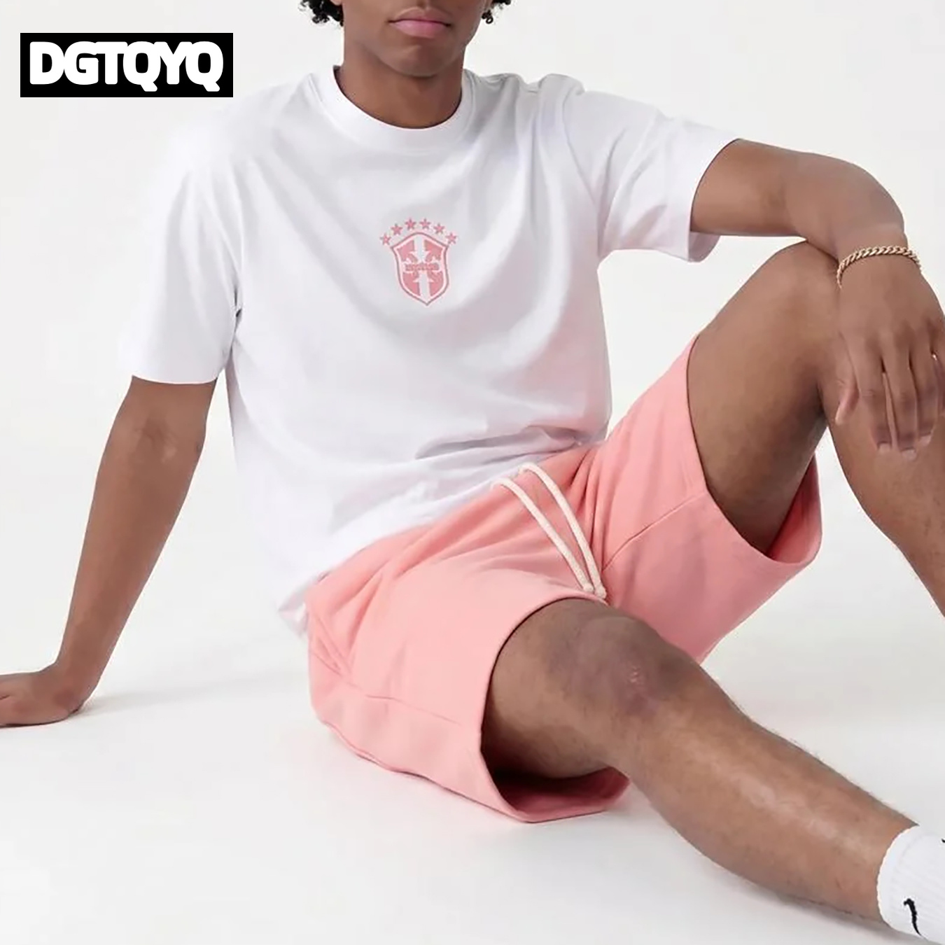 Nouvel ensemble d'été pour hom - Embroidery Men Shirt avis et prix