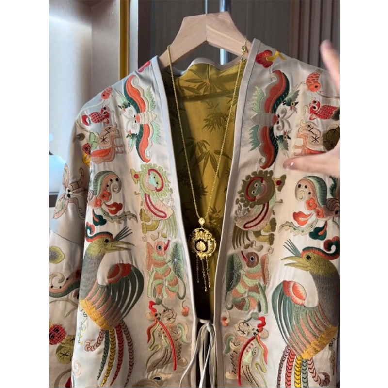Nouvelle veste kimono de style - Embroidery Origin avis et prix