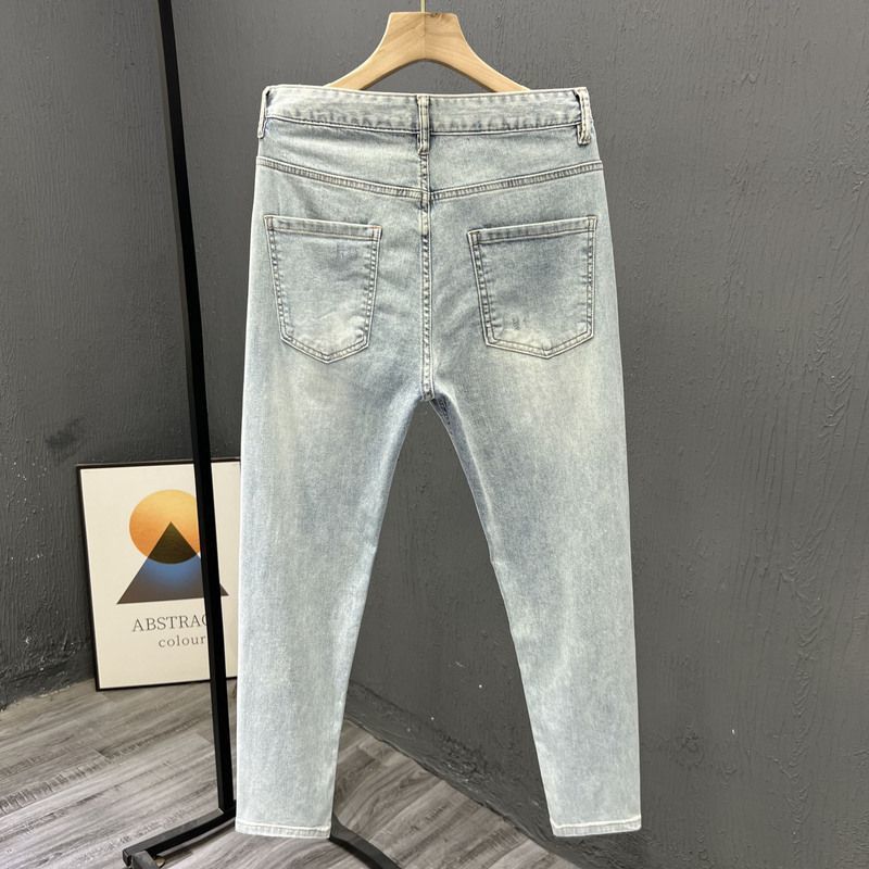 Jean Slim en Denim pour Homme, - Embroidery On Jeans avis et prix