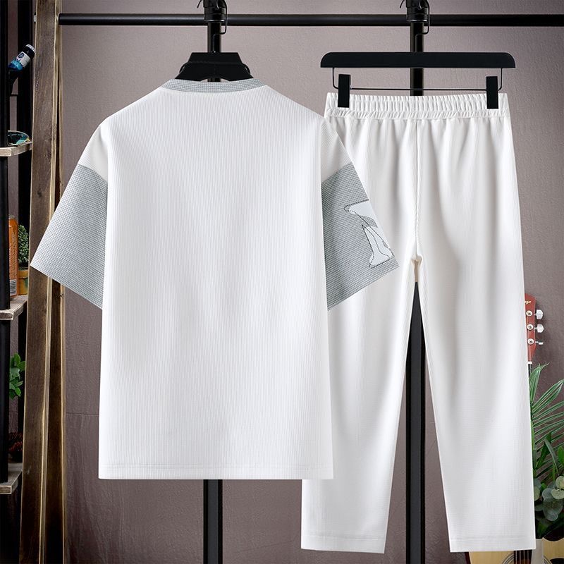 Ensemble sportif tendance d'ét - Embroidery Men Shirt avis et prix