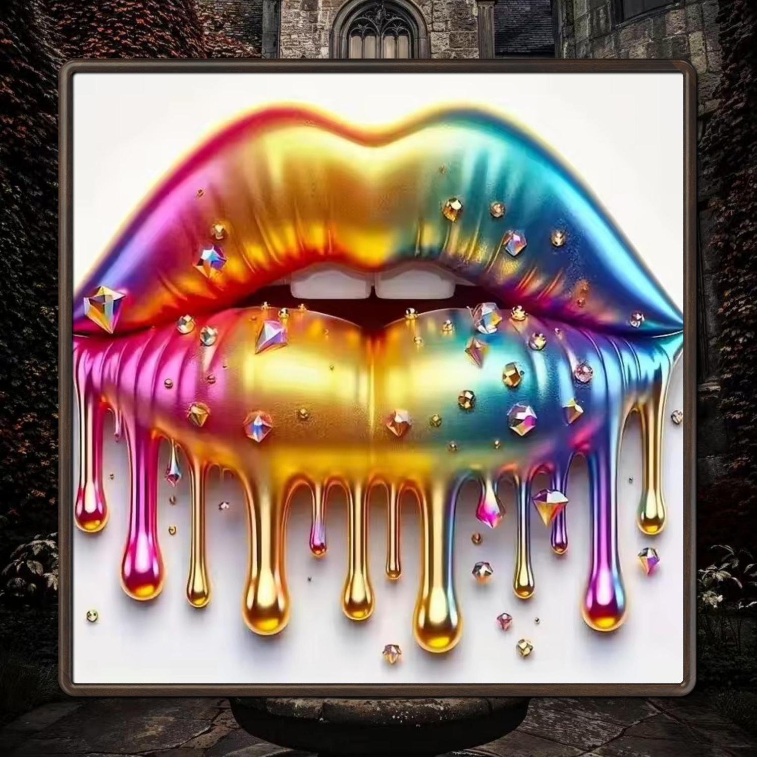 EverShine Peinture Diamant 5D  - Embroidery Lips avis et prix