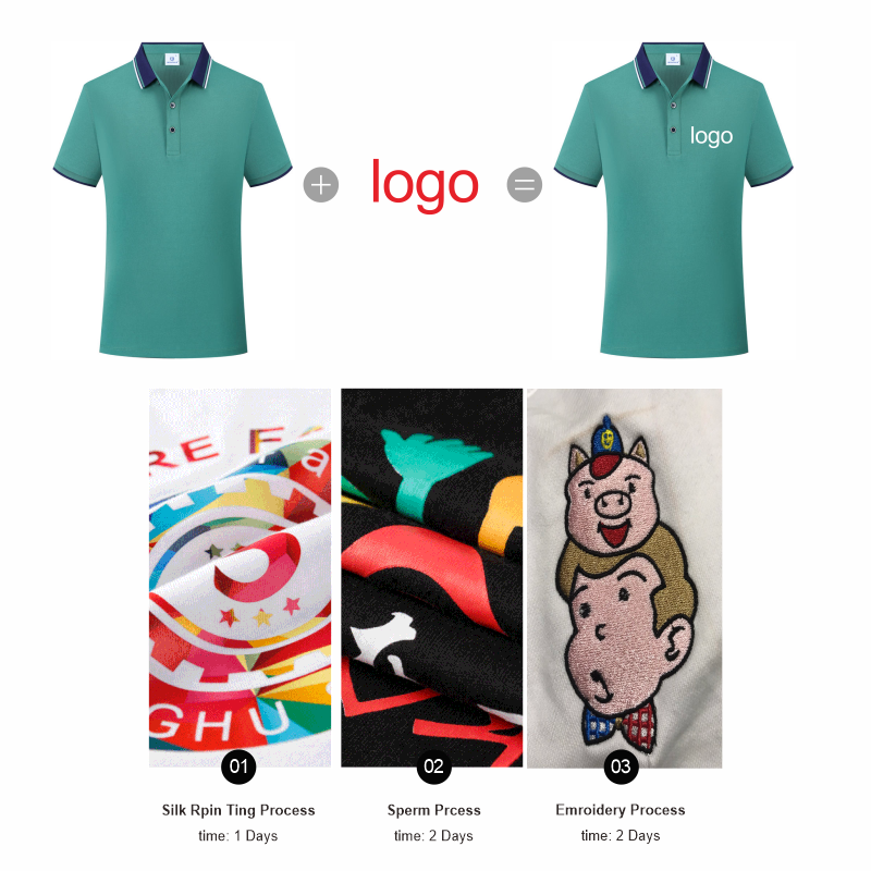 Polo personnalisé avec broderi - Embroidery Men Shirt avis et prix