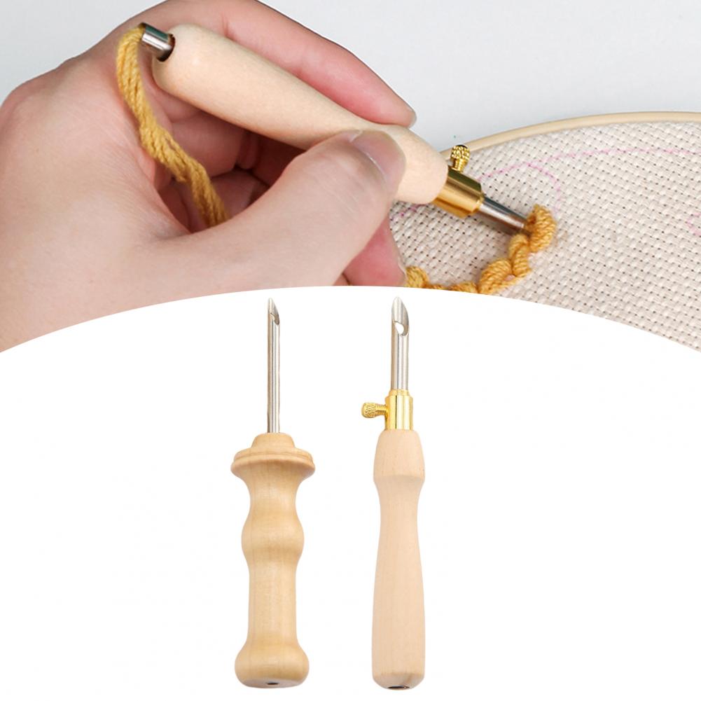 Aiguille à broder manche en bo - Punch Needle Handle avis et prix