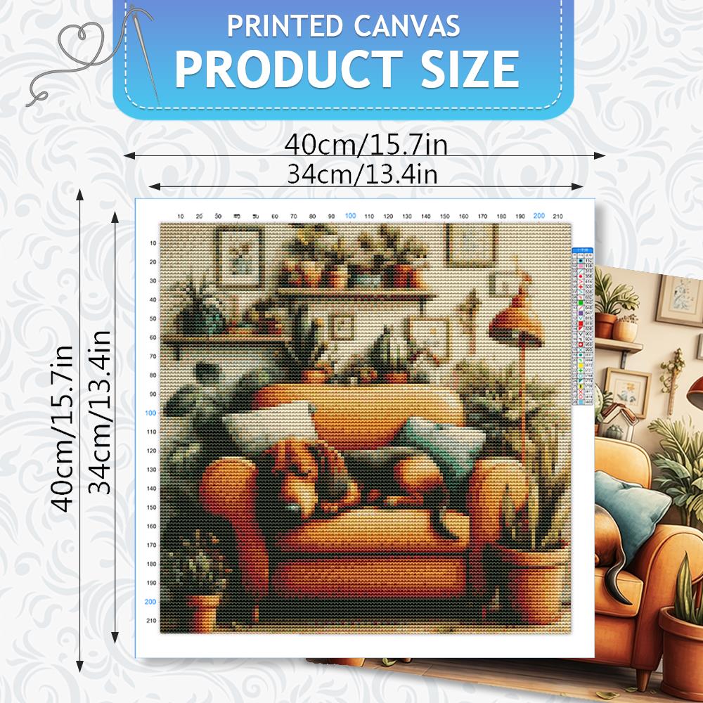 Kit de Broderie Point de Croix - Embroidery Job avis et prix