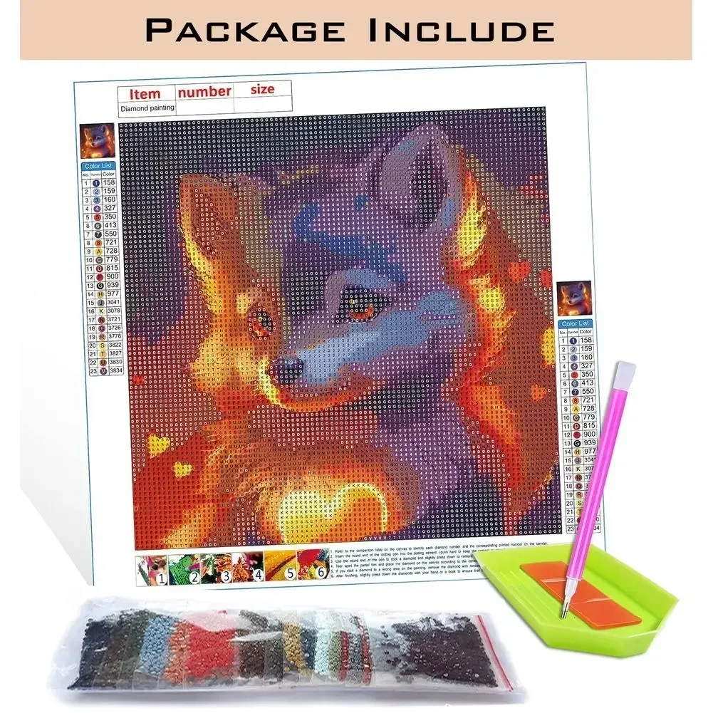 Kit de peinture de diamant de  - Embroidery Lips avis et prix