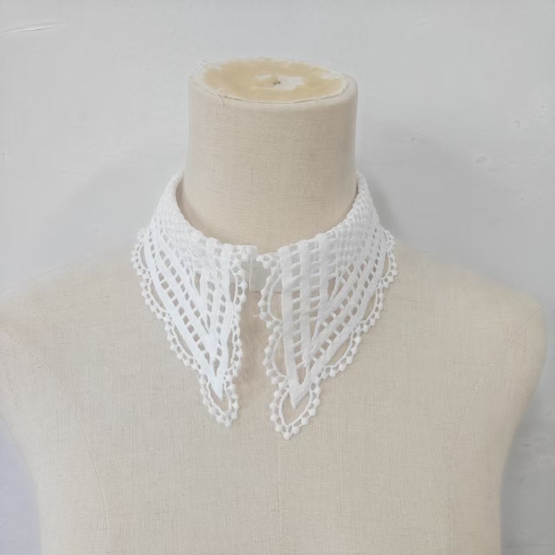 Faux col blanc à volants pour  - Embroidery Origin avis et prix