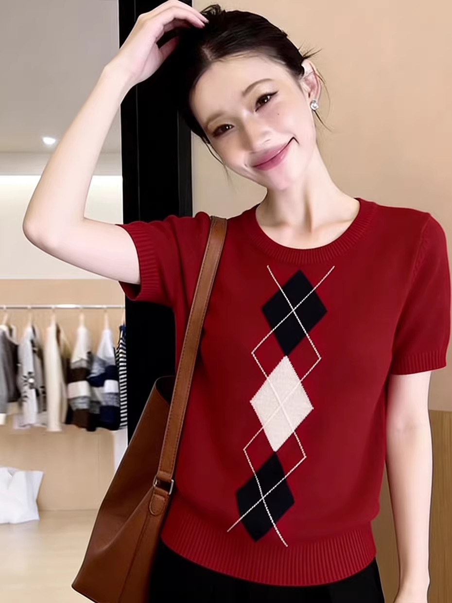 Haut pour femme à manches cour - Embroidery Unique Design avis et prix