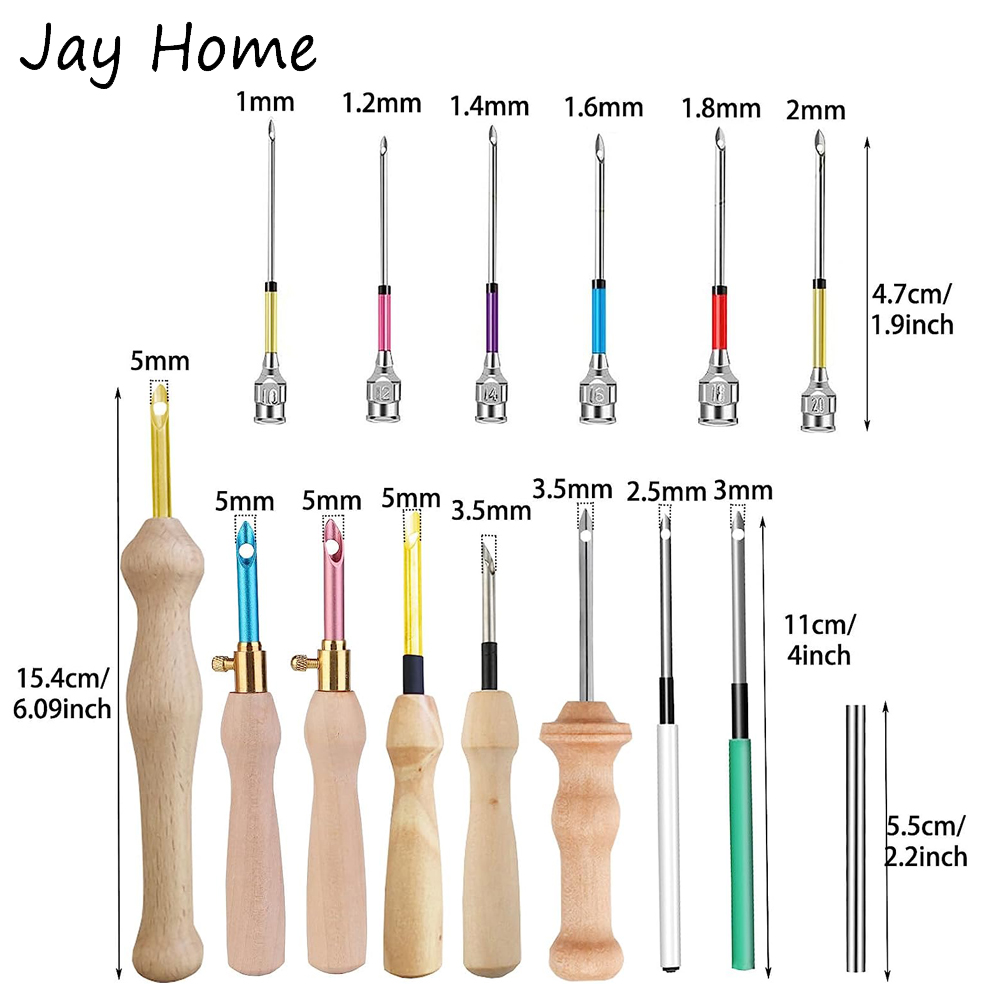 Kit de poinçonnage en bois pou - Punch Needle Handle avis et prix