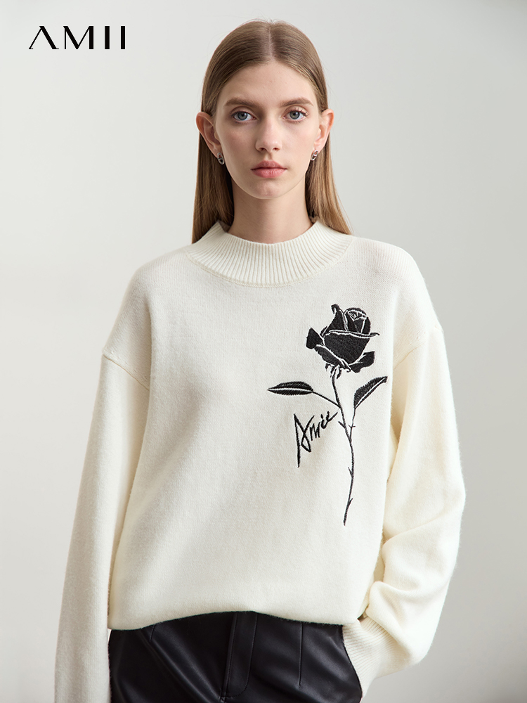Pulls Amii pour l'automne-hive - Embroidery Roses avis et prix