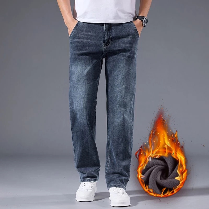 Hiver polaire hommes jean épai - Embroidery On Jeans avis et prix
