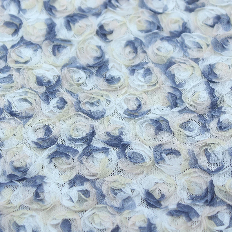 Ruban brodé floral 3D coloré e - Embroidery Roses avis et prix