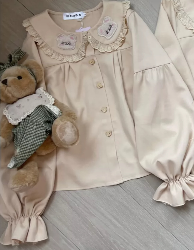 Chemisier Lolita avec broderie - Embroidery Yellow avis et prix