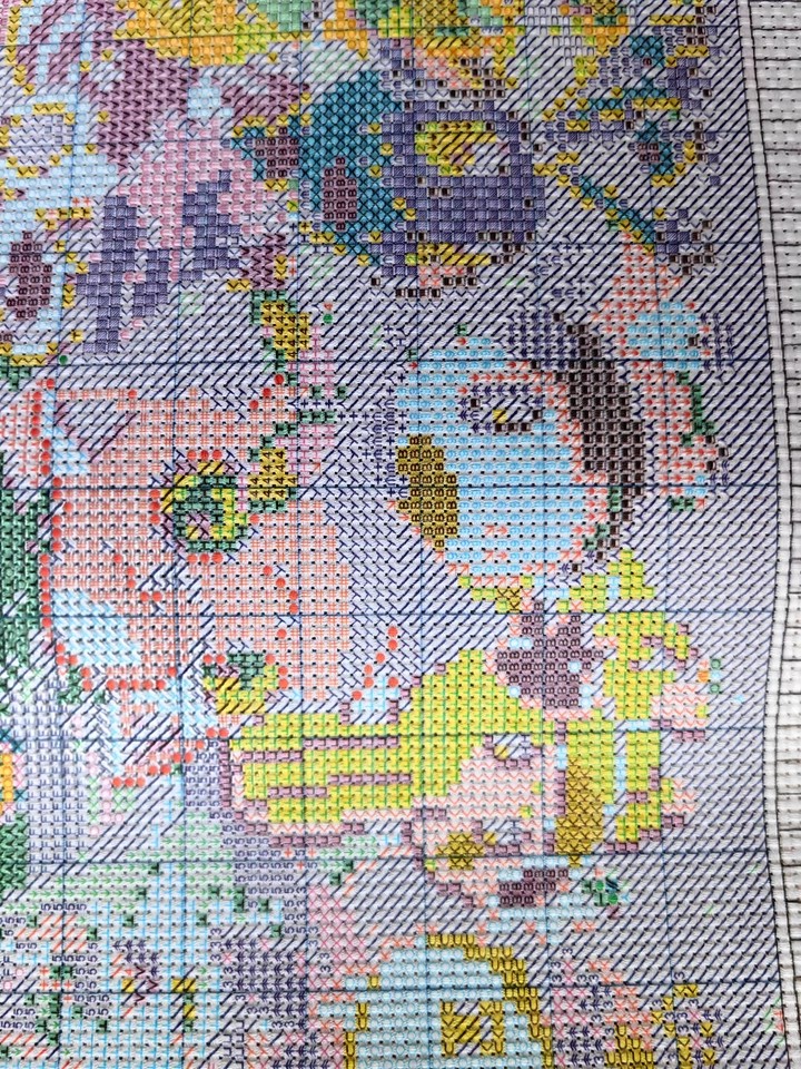 ZZ7074 ZZ7068 14CT 16CT imprim - Embroidery Job avis et prix